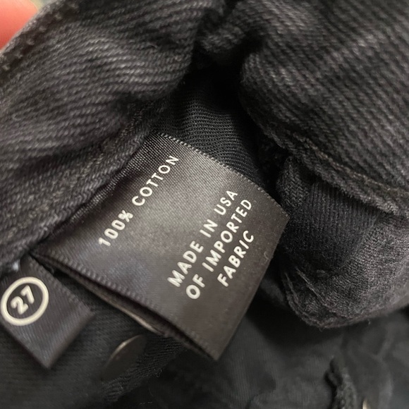 Grlfrnd Denim Mini Skirt Floral Embroidered Raw Hem‎ 
Size 27 country Field - Picture 8 of 11